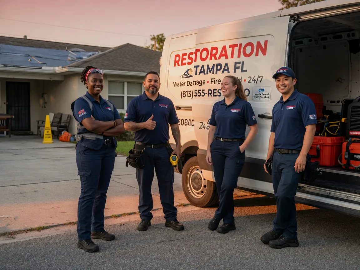 Water Damage Restoration company in Polk, OH